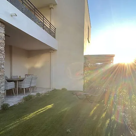 Climatise Avec Terrasse, Jardin Privatif Et Parking A Furiani, 4 Pers. - Fr-1-650-14 아파트 *